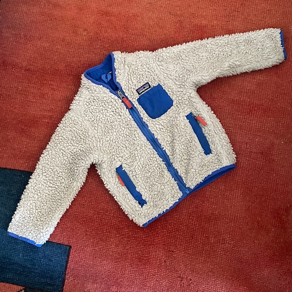 PATAGONIA retro x fleece jacket size 3T / 3Y